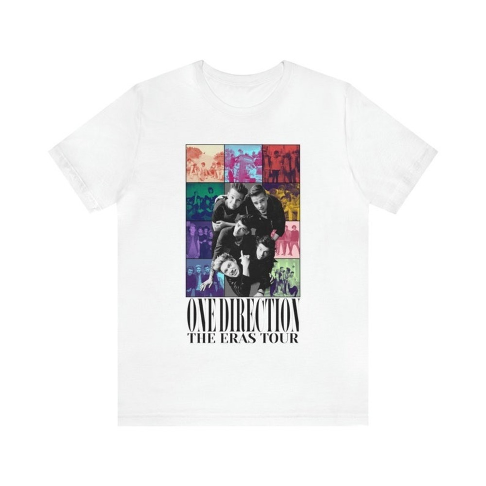 One Direction T-shirt, The Boys Eras Unisex Softstyle T-Shirt